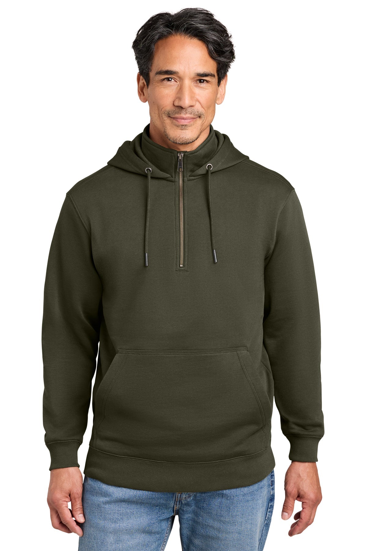 CornerStone Tough Fleece 1/4-Zip Hoodie SM-6XL