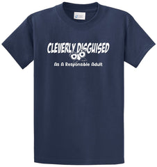 Cleverly Disguised Printed Tee Shirt