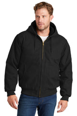 Cornerstone Washed Duck Cloth Flannel-Lined Hooded Work Jacket SM-6XL