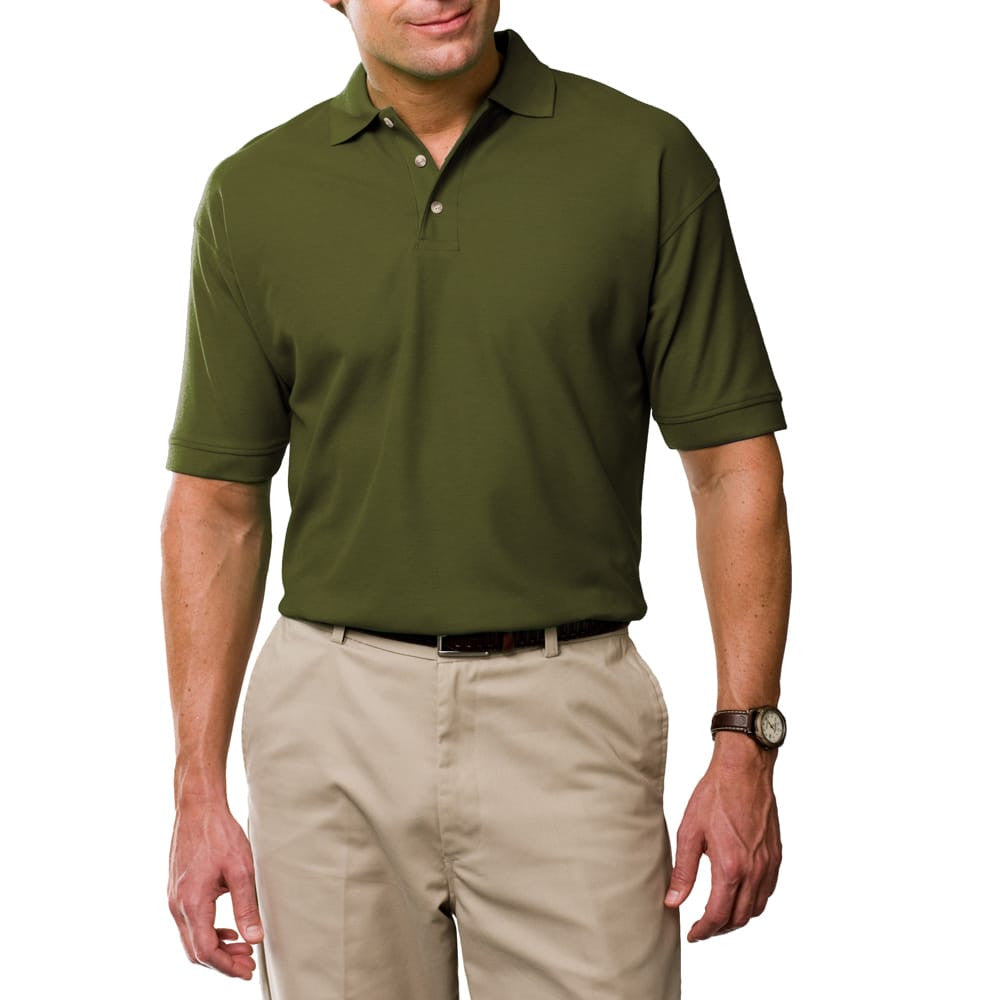 Blue Generation Men's Egyptian Cotton Pique Polo Shirt 2XL-8XL and LT-3XT