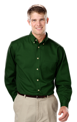 Blue Generation Men's TALL Long Sleeve Cotton Twill Shirt LT-3XT