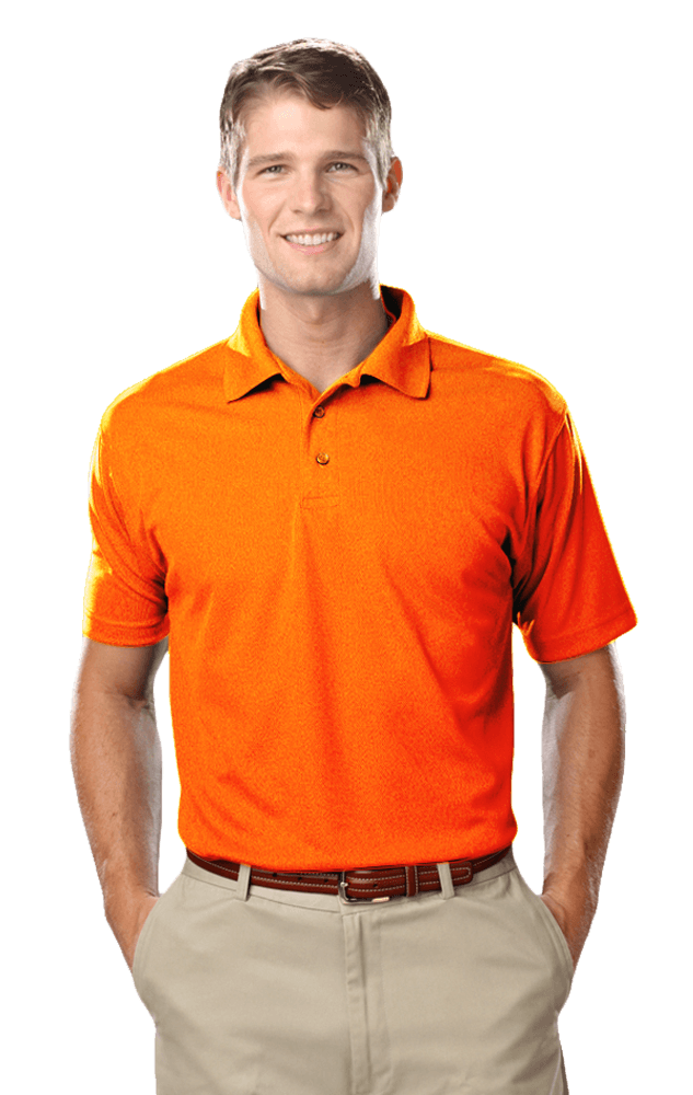 Blue Generation Men's TALL Value Moisture Wicking Polo LT-3XT