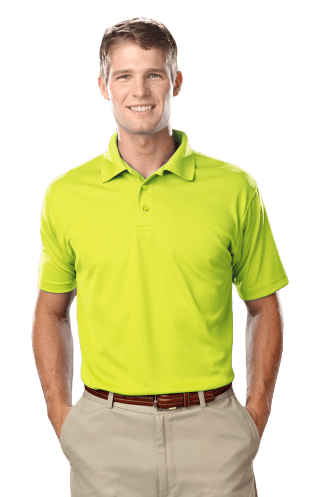 Blue Generation Men's TALL Value Moisture Wicking Polo LT-3XT