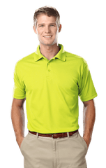 Blue Generation Men's TALL Value Moisture Wicking Polo LT-3XT