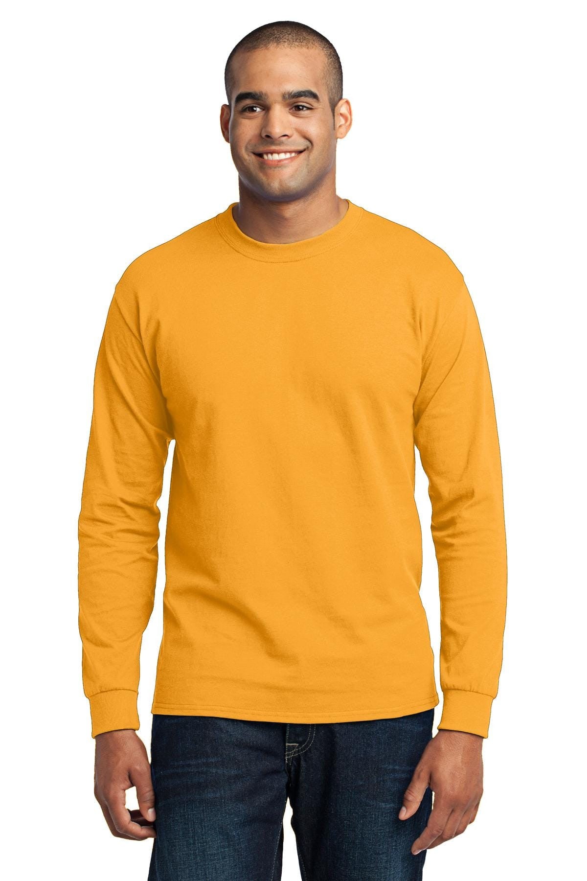 Port & Company 50/50 Poly/Cotton Long Sleeve Tee 2XL-6XL and LT-4XT