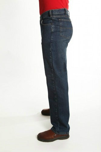 Grand River Men's Dark Blue Stretch Jean 32-80w