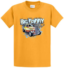 Big Daddy Hot Rod Car Printed Tee Shirt