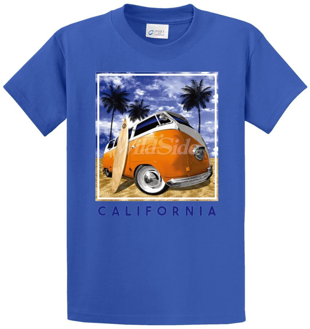Fish Eye Bus California Printed Tee Shirt